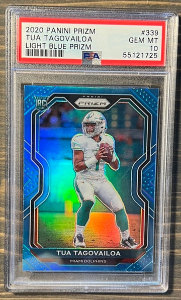 Tua Tagovailoa Light Blue Prizm
