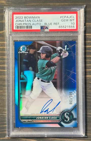 Jonatan Clase True Blue Auto PSA 10