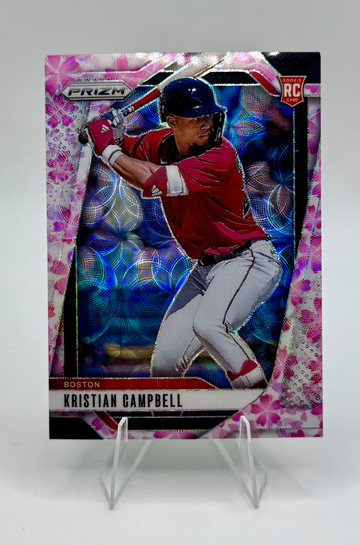 2025 Prizm Kristian Campbell RC Cherry Blossom /20