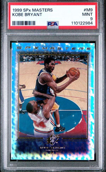 1999 SPx Masters Kobe Bryant #M9 PSA 9