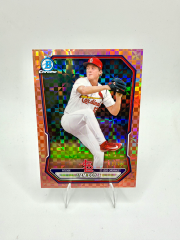2026 Bowman Liam Doyle Rose Gold Checkerboard /15 SSP
