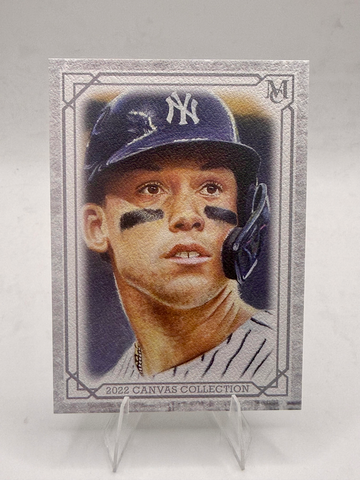 2022 Topps Museum Aaron Judge Canvas Collection Reprint