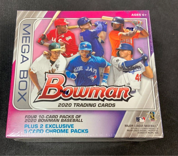 2020 bowman mega box sealed jasson dominguez just called up