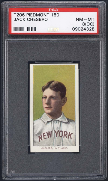 T206 Jack Chesbro PSA 8(OC)