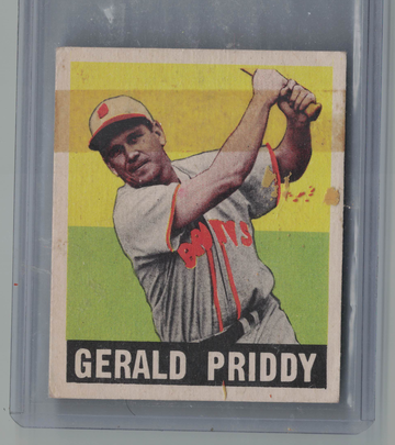 1948 Leaf #111 Gerald Priddy Poor to Fair