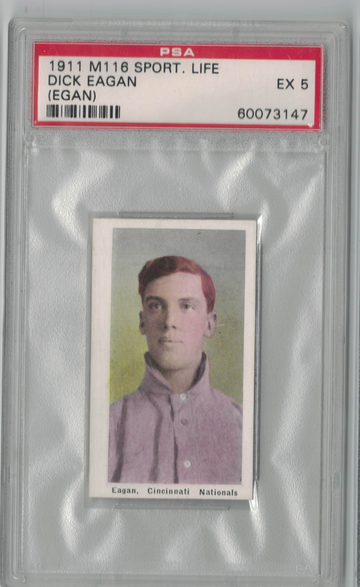 1911 Sporting Life M116 Dick Eagan PSA 5 Ex