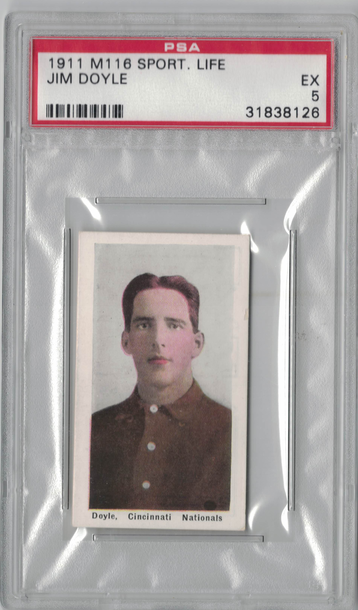 1911 Sporting Life M116 Jim Doyle PSA 5 Ex