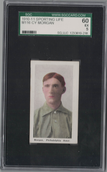1910 Sporting Life M116 Cy Morgan SGC 60 Ex