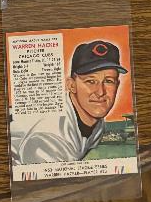 1953 Red Man #23 Warren Hacker with Tab Nr Mt