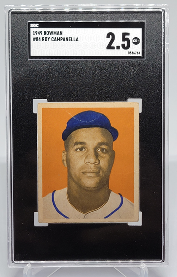 1949 Bowman #84 Roy Campanella Rookie Card SGC 2.5 GD+
