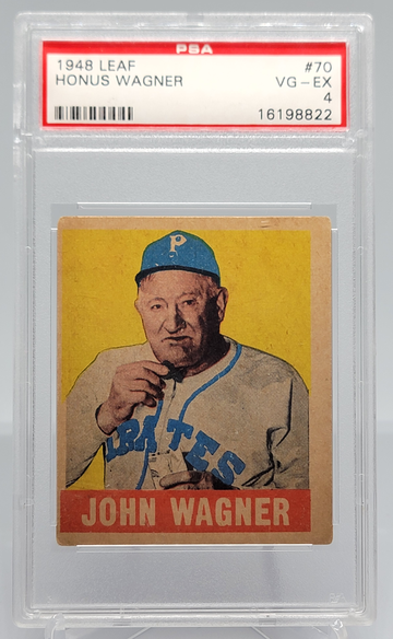 1948 Leaf Honus Wagner #70 PSA 4 VG-EX