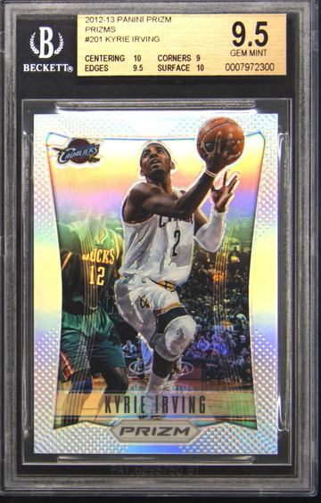 2012-13 Panini Prizm Prizms Kyrie Irving RC BGS 9.5