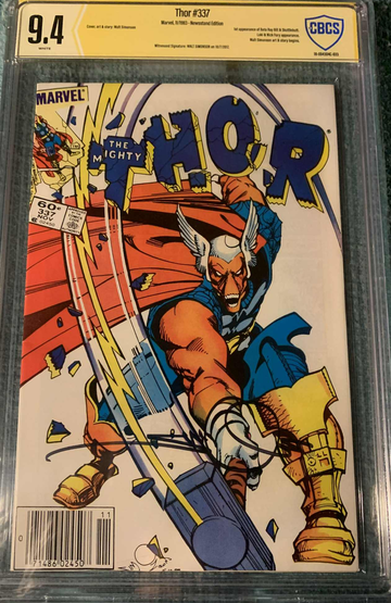 THOR #337 NEWSSTAND - 1ST BETA RAY BILL!!