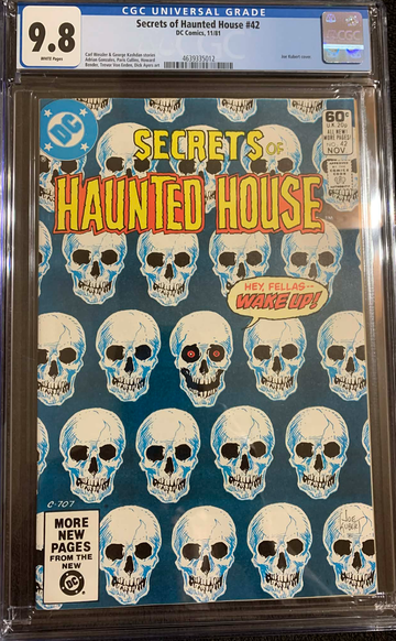 SECRETS OF HAUNTED HOUSE #42 CGC 9.8 (LOW POP!!)