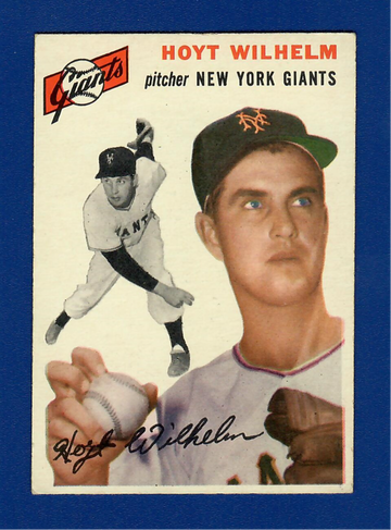 1954 Topps Baseball #36 Hoyt Wilhelm