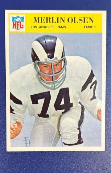1966 Philadelphia #102 Merlin Olsen