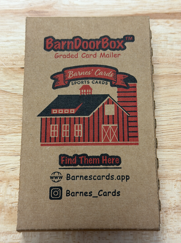 BarnDoorBox Graded Card Mailers (No Tape, No Glue) Safe Shipping