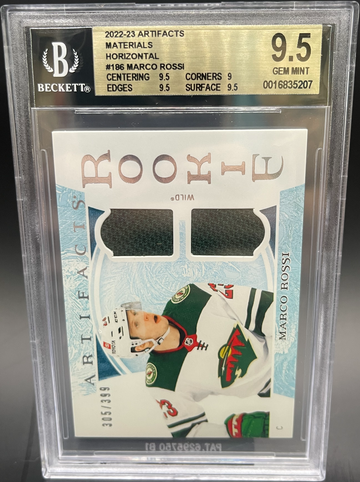 2022-2023 Artifacts Marco Rossi Materials Horizontal /399 BGS 9.5