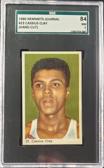 1960 Hemmets Journal #23 Cassius Clay Muhammad Ali RC Rookie SGC 7 NM