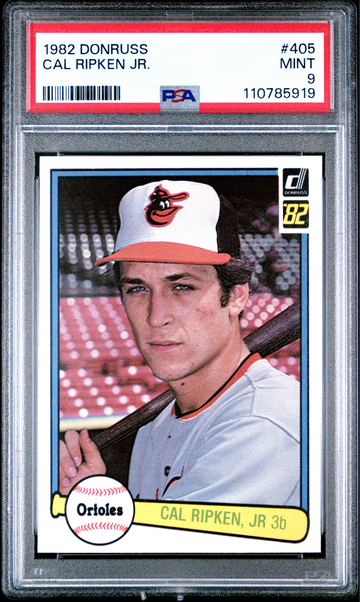 1982 Donruss Cal Ripken Jr #405 Rookie RC PSA 9