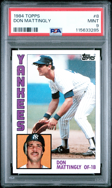 1984 Topps Don Mattingly #8 Rookie RC PSA 9 | New York Yankees