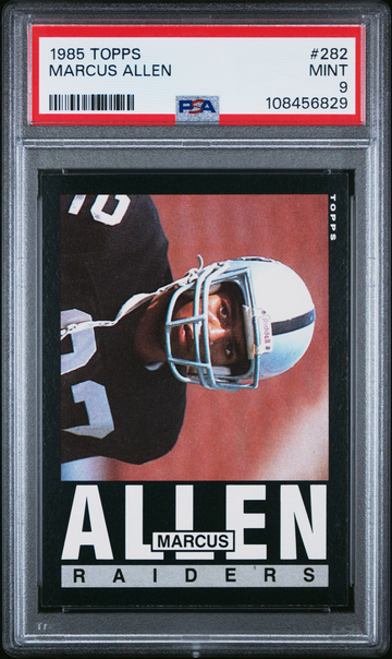 1985 Topps Marcus Allen #282 PSA 9