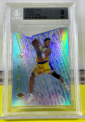 1999-00 Topps Prodigy Refractor Kobe Bryant BGS 9