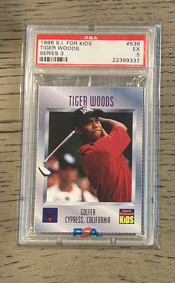 1996 SI Tiger Woods Series 3