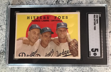 1959 Topps #262 Hitters' Foes SGC 5 EX