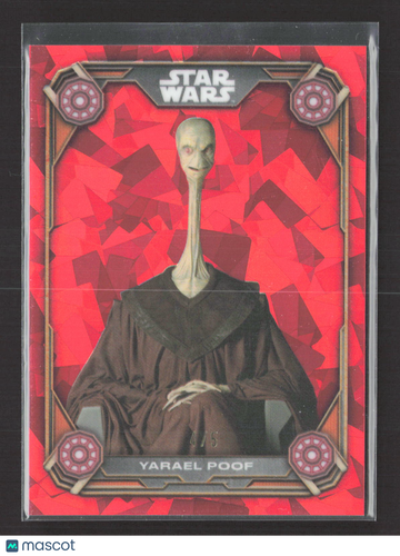 2023 Topps Chrome Star Wars Episode I The Phantom Menace Jedi Council #JC-6