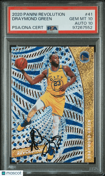 2020 Panini Revolution Draymond Green #41 PSA 10 Auto 10