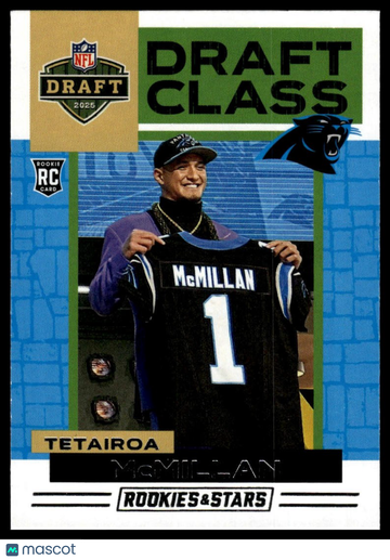 2025 Panini Rookies & Stars Tetairoa McMillan #10 Draft Class