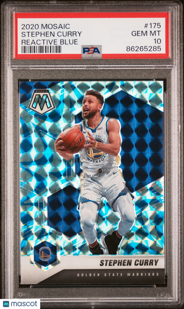 2020 Panini Mosaic Stephen Curry #175 PSA 10