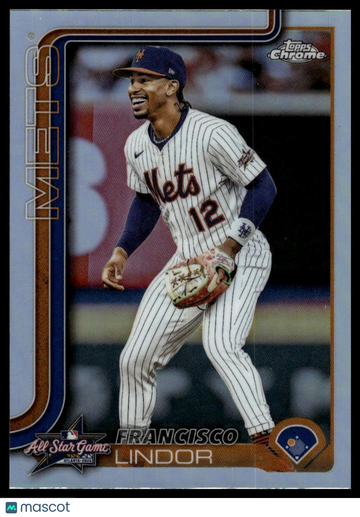 2025 Topps Chrome Update Francisco Lindor #ASGC-13 2025 All-Star Game