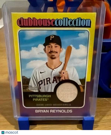2024 Topps Heritage - Clubhouse Collection Relics Bryan Reynolds #CCR-BR