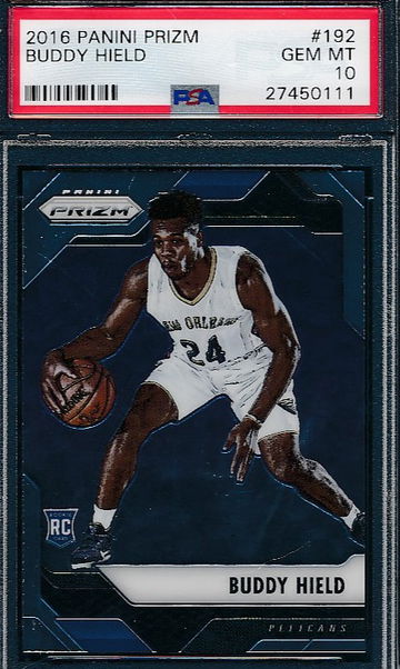 2016 Panini Prizm 192 Buddy Hield RC PSA 10 GEM MINT 0111