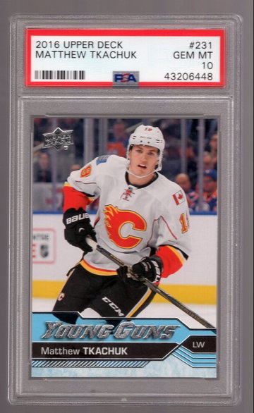 Matthew Tkachuk 2016-17 Upper Deck Young Guns RC
