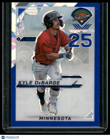 2025 Panini Prospect Edition Prizm Kyle DeBarge #92 Blue /290