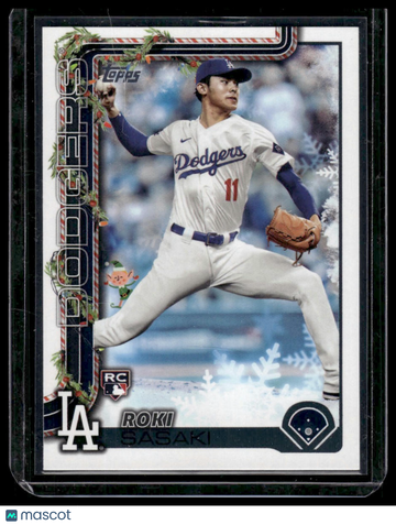 2025 Topps Holiday Roki Sasaki #HE-25 RC