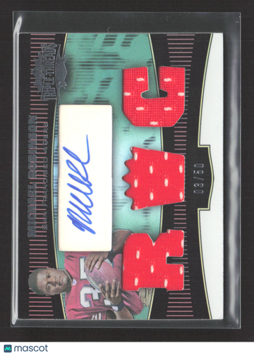 2006 Topps Triple Threads Michael Robinson #121 Emerald /50 Triple Relic Memorabilia