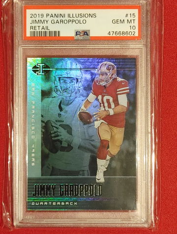 2019 Panini Illusions San Francisco 49ers Jimmy Garoppolo 