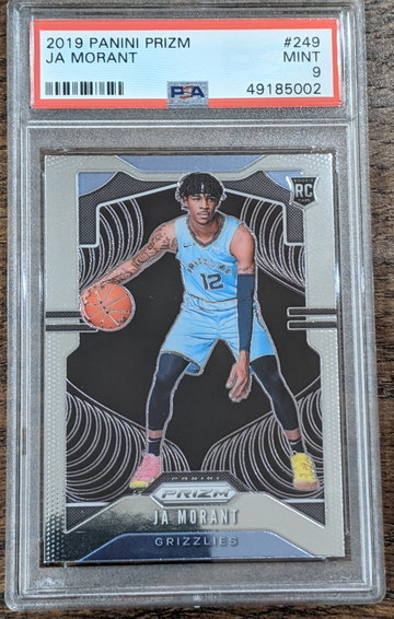 Ja Morant 2019 Prizm #249 PSA 9