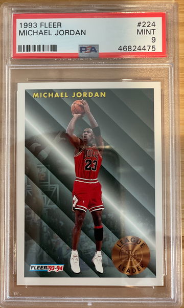 Michael Jordan 1993 Fleer #224 PSA 9 MINT