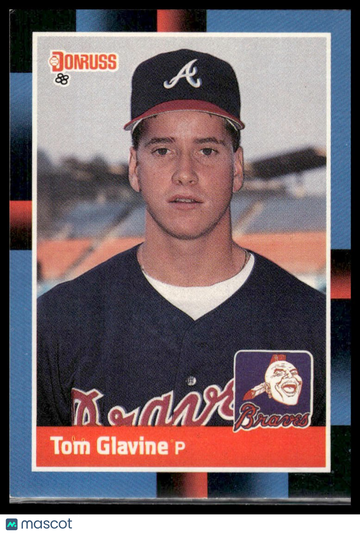 1988 Donruss Tom Glavine #644 RC