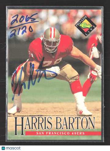 1994 Classic Pro Line Live Harris Barton