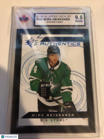 2018-19 Upper Deck MIRO HEISKANEN Rookie KSA 9.5