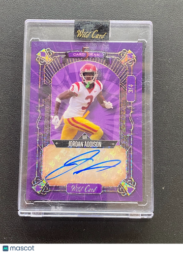2023 Wild Card Jordan Addison #2023 Jersey Number