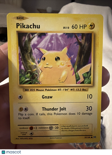 Evolutions Pikachu Regular Common #35/108