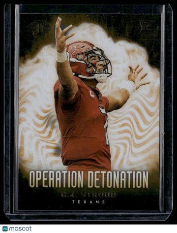 2023 Panini Illusions C.J. Stroud #19 Operation Detonation