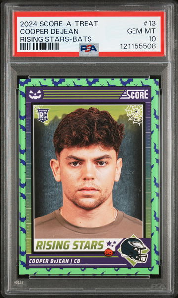 2024 Panini Score-A-Treat Rising Stars Bats Cooper Dejean #13 PSA 10